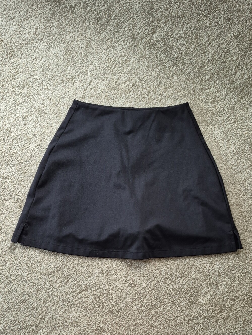 girlfriend collective Black Skort